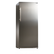 KBS Energiespar-Kühlschrank K 311, silber, mit Stiller Kühlung und LED-Beleuchtung, 9190330 -Auslaufmodell-