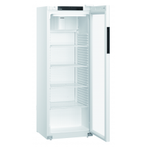 KBS Getränkekühlschrank MRFvd 3511 mit Glastür und Umluftkühlung, weiß 40513511