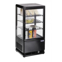 Saro Mini-Umluftkuehlvitrine SC70 Black