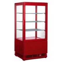 Saro Mini-Umluftkuehlvitrine SC70 Red