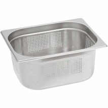 Stalgast Gastronormbehaelter Serie STANDARD, GN 1-2 (100mm), perforiert