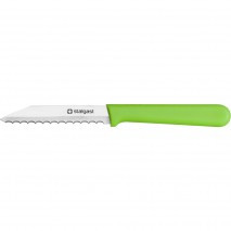 Stalgast Stalgast Broetchenmesser, HACCP, Griff dunkelblau, Stahlklinge 8,5 cm