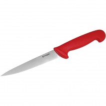 Stalgast Stalgast Filetiermesser, HACCP, Griff rot, Edelstahlklinge 16 cm