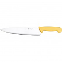 Stalgast Stalgast Kochmesser, HACCP, Griff gelb, Edelstahlklinge 25 cm