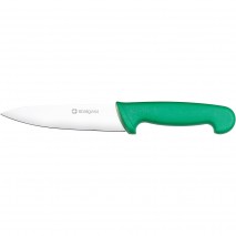 Stalgast Stalgast Kuechenmesser, HACCP, Griff gruen, Edelstahlklinge 22 cm