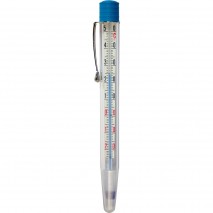 Stalgast Thermometer mit Metall-Clip, Temperaturbereich -20 °C bis 50 °C