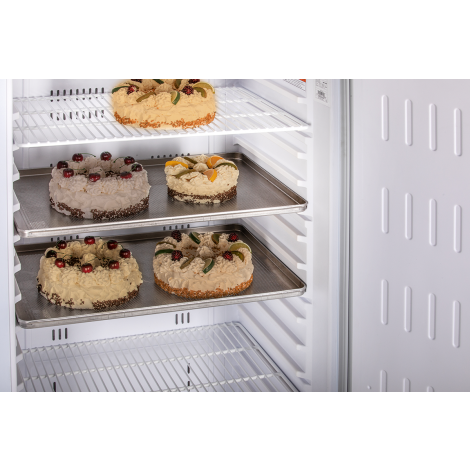 KBS Bäckerei Kühlschrank EN Norm BKU 507 CHR, Edelstahl, Umluftkühlung, 464052