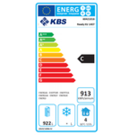 KBS Edelstahlkühlschrank Ready KU 1407 60421016