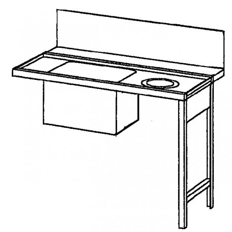 KBS - Zulauftisch - Ready  -  Anbau rechts