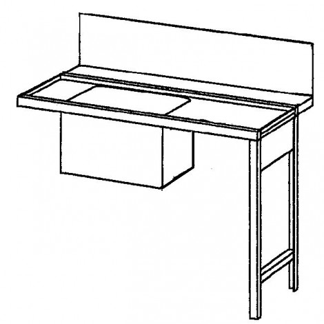 KBS - Zulauftisch - Ready -  Anbau rechts