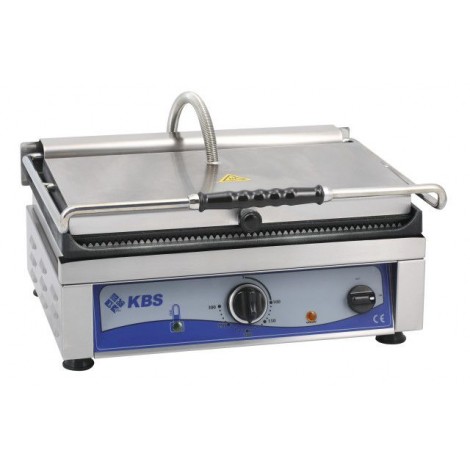 KBS Kontaktgrill Grillfläche 45x27 cm oben & unten gerillt, 1092.7021