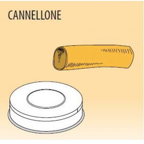 Nudelform Cannellone per ripieno, für Nudelmaschine MPF/2,5 und MPF/4
