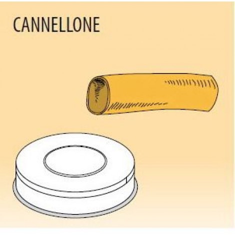 Nudelform Cannellone per ripieno, für Nudelmaschine MPF/2,5 und MPF/4