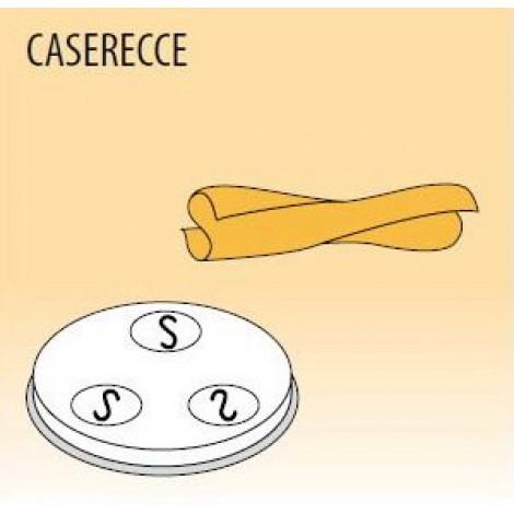 Nudelform Caserecce, für Nudelmaschine MPF/2,5 und MPF/4