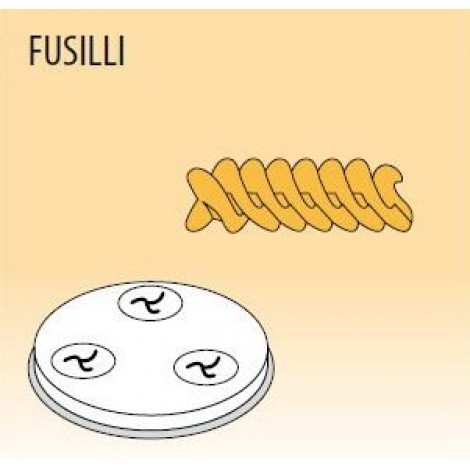 Nudelform Fusilli,  für Nudelmaschine MPF/1,5