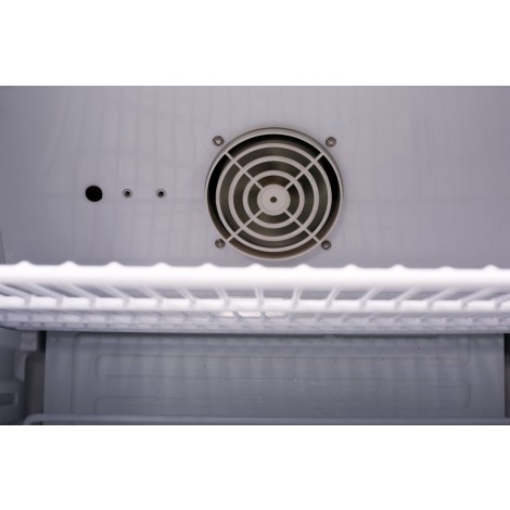 KBS Glastürkühlschrank KBS 202 GU, weiss, mit Umluftkühlung und Beleuchung, 347208