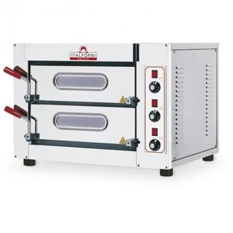 KBS Pizzaofen City für 4+4 Pizzen bis ø25 cm elektro 6 kW, 5052.1001