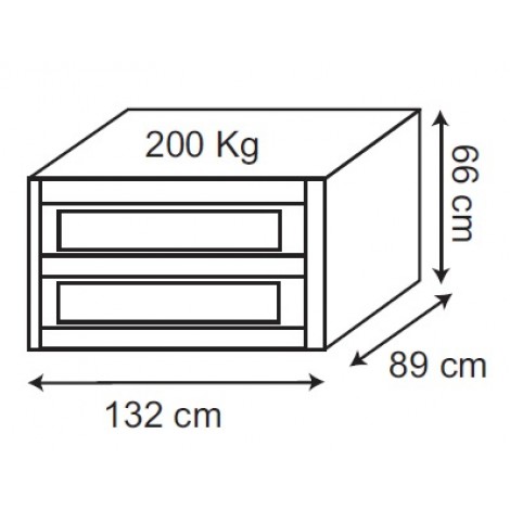 Pizzaofen Moretti Forni IDECK D 105.65 Digital passend, 12 Pizzen, 30 cm Durchmesser