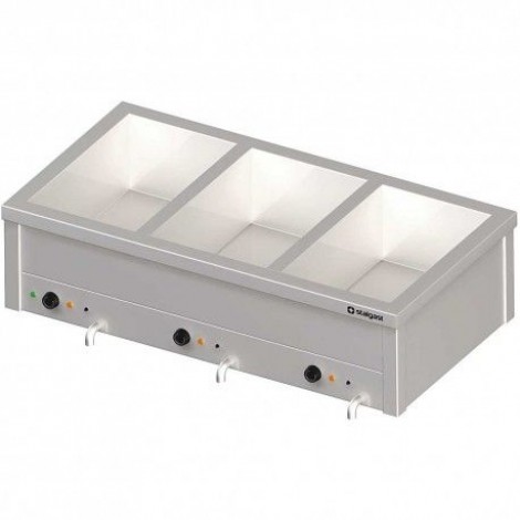 Bain Marie Tischgerät 4 Becken 4 x GN 1/1