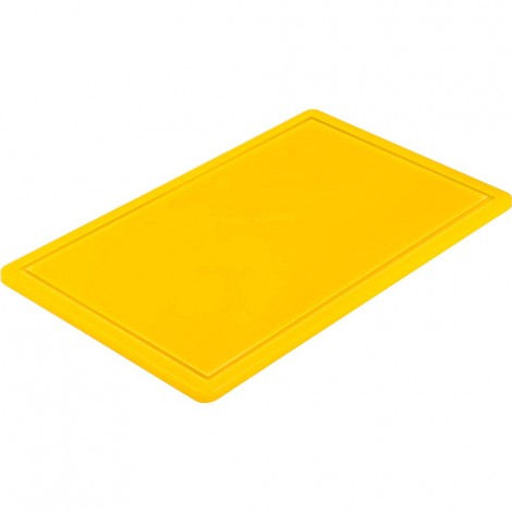Schneidbrett, HACCP, Farbe gelb, GN1/1, Stärke 15 mm