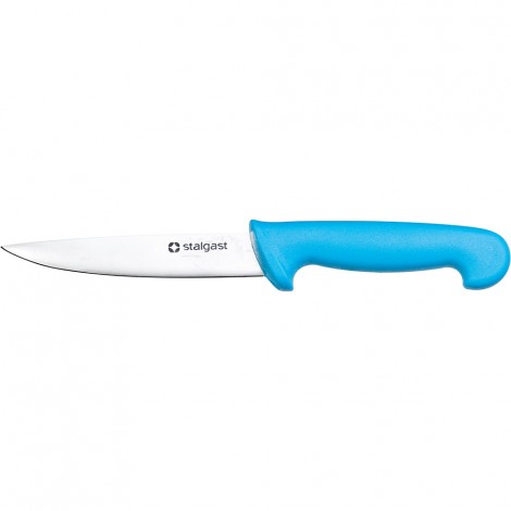 Stalgast Filetiermesser, HACCP, Griff blau, Edelstahlklinge 16 cm