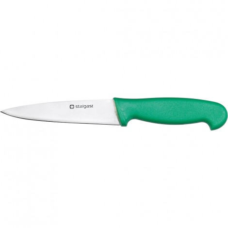 Stalgast Gemüsemesser, HACCP, Griff grün, Edelstahlklinge 10,5 cm