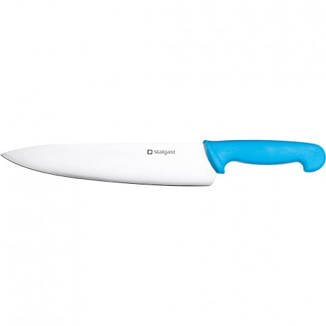 Stalgast Kochmesser, HACCP, Griff blau, Edelstahlklinge 25 cm