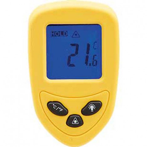 Thermometer mit Laserpointer, Temperaturbereich -50 °C bis 380 °C