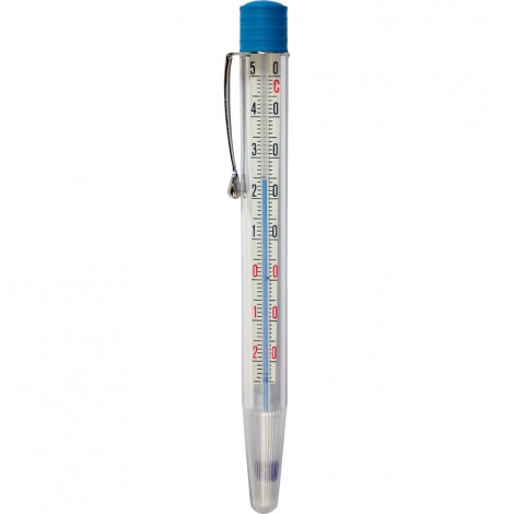 Thermometer mit Metall-Clip, Temperaturbereich -20 °C bis 50 °C