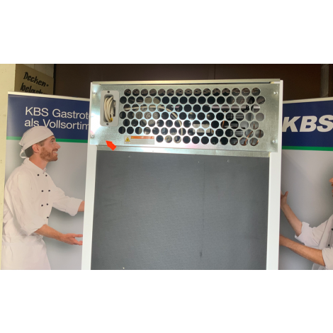 KBS Bäckerei Umluft-Kühlschrank EN Norm BKU 507, weiß, 464050 -Messegerät-