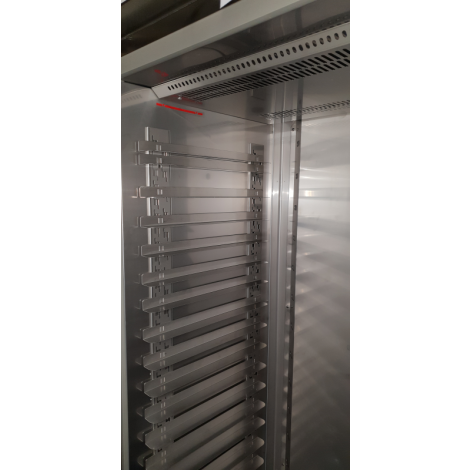 KBS Bäckerei Tiefühlschrank für Bäckerbleche 600 x 400 mm mm BTKU 614, Edelstahl, Umlufttiefkühlung, 120614 -Auslaufmodell-