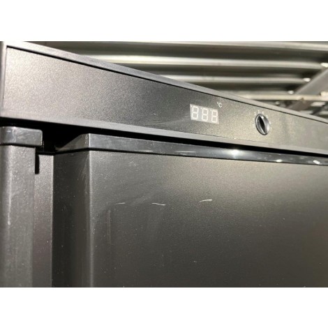 SONDERPOSTEN Umluft Gewerbekühlschrank KBS 602 U Black Line, 347609