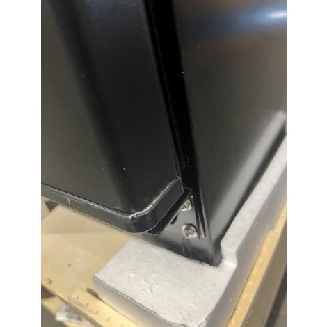 SONDERPOSTEN Umluft Gewerbekühlschrank KBS 602 U Black Line, 347609