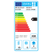 KBS Gewerbekühlschrank KBS 202 U Black Line, mit Umluftkühlung, ohne Beleuchtung, 347209