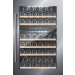 KBS Weinkühlschrank, einbaufähig Vino 142, Edelstahl, mit Umluftkühlung und LED-Beleuchtung, 529142