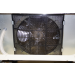 KBS Impuls Wandkühlregal Alvin 2, silber und schwarz, mit Umluftkühlung und LED-Beleuchtung, 9150226