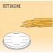 Nudelform Fettuccine, für Nudelmaschine MPF/1,5