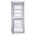 KBS Glastürkühlschrank CD 350, weiss, 2 Türen, mit Umluftkühlung und LED-Beleuchtung, 9190003