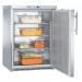 KBS Kühlschrank unterbaufähig FKUv 1660 CHR, Edelstahl, mit Umluftkühlung und keine Beleuchtung, 40511660
