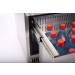 KBS Schubladenkühler UKS 140, silber, mit Umluftkühlung und LED-Beleuchtung, 60338