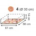 Pizzaofen Moretti Forni IDECK PM 60.60, 4 Pizzen, 30cm Durchmesser