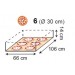 Pizzaofen Moretti Forni IDECK PM 65.105, 6 Pizzen, 30 cm Durchmesser