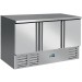 Saro - Kühltisch VIVIA S903 s/s Top - 3 Türen - Edelstahl - energiesparend
