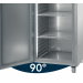 KBS Edelstahlkühlschrank KU 753 - Türanschlag links, 60421029