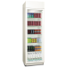 KBS Glastürkühlschrank FLK 365, weiss, mit Umluftkühlung und LED-Beleuchtung, 9190025